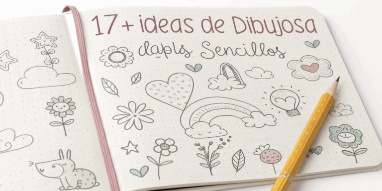 17+ Ideas de Dibujos a Lápiz Sencillos