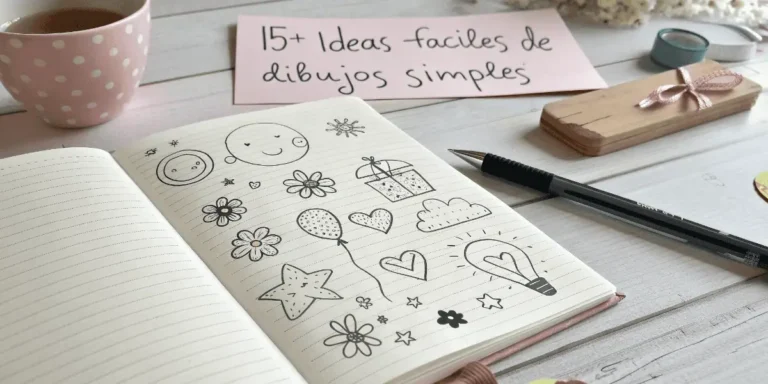 15+ Ideas Fáciles de Dibujos Simples