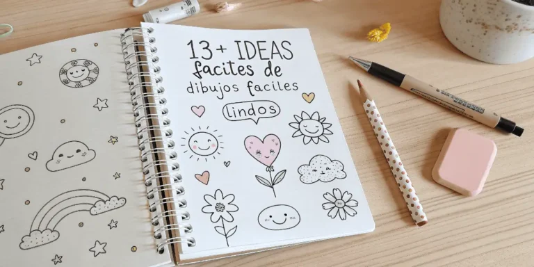 13+ Ideas Fáciles de Dibujos Fáciles y Lindos