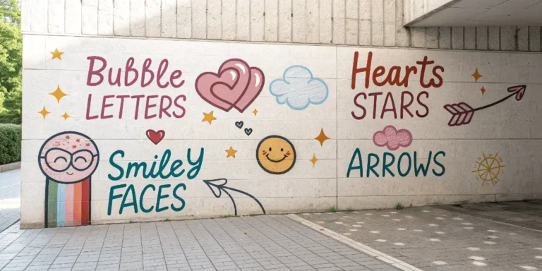 12+ Ideas Fáciles de Dibujos de Graffiti