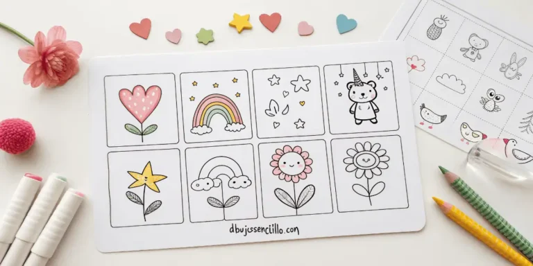 12+ Ideas Fáciles de Dibujos Paso a Paso