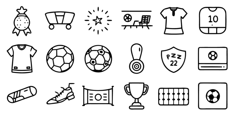 13+ Ideas Fáciles de Dibujos de Fútbol