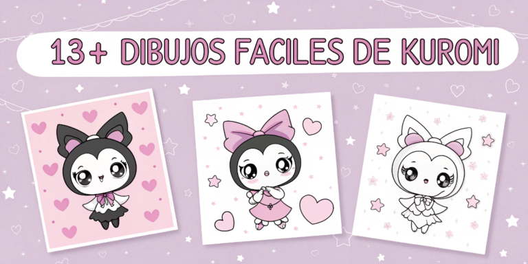 10+ Ideas Fáciles de Dibujos de Kuromi