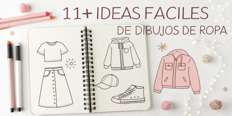 11+ Ideas Fáciles de Dibujos de Ropa